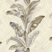 49301 Palma Stratum Cream Wallpaper By Galerie