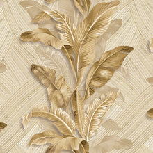 Palma Stratum Beige Wallpaper By Galerie