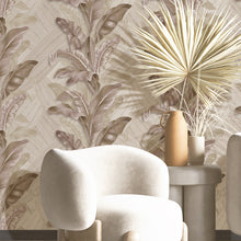 49303 Palma Stratum Beige Wallpaper By Galerie