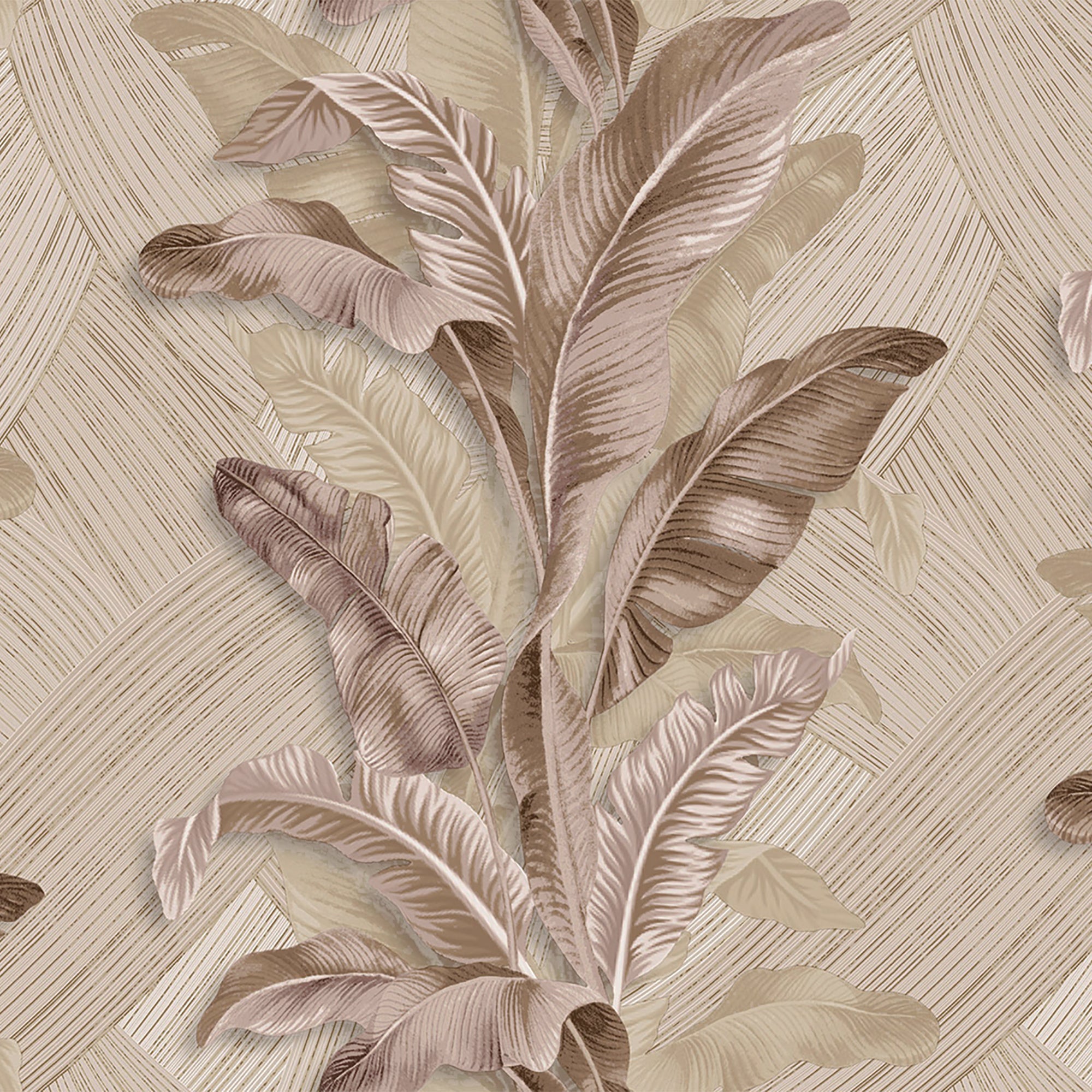 49303 Palma Stratum Beige Wallpaper By Galerie