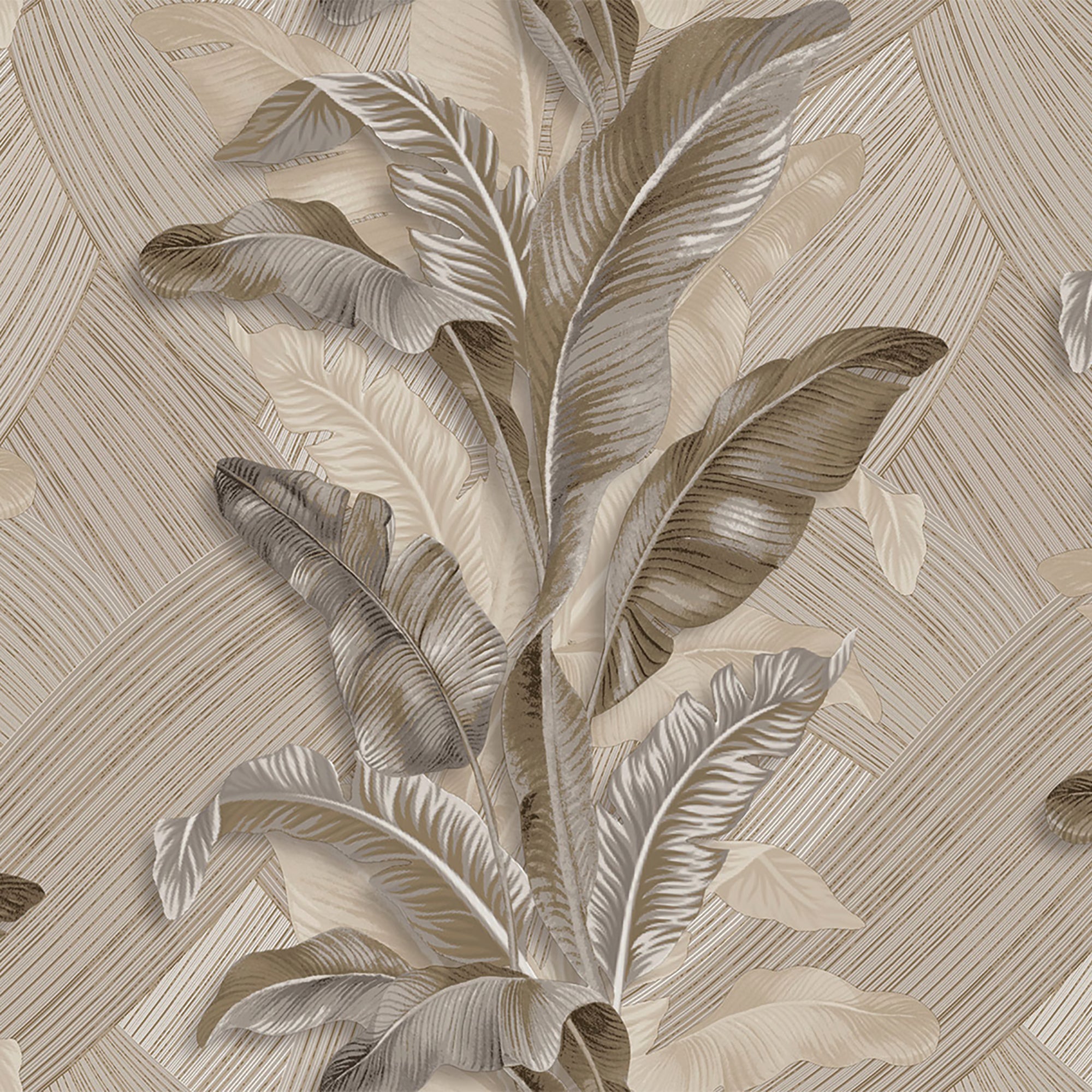 49304 Palma Stratum Grey Wallpaper By Galerie