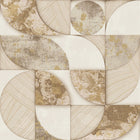 49310 Geometrico Stratum Beige Wallpaper By Galerie