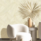 49331 Unito Stratum Cream Wallpaper By Galerie