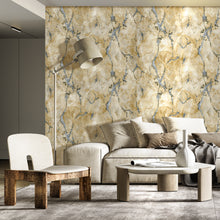 49356 Marmo Stratum Gold Wallpaper By Galerie