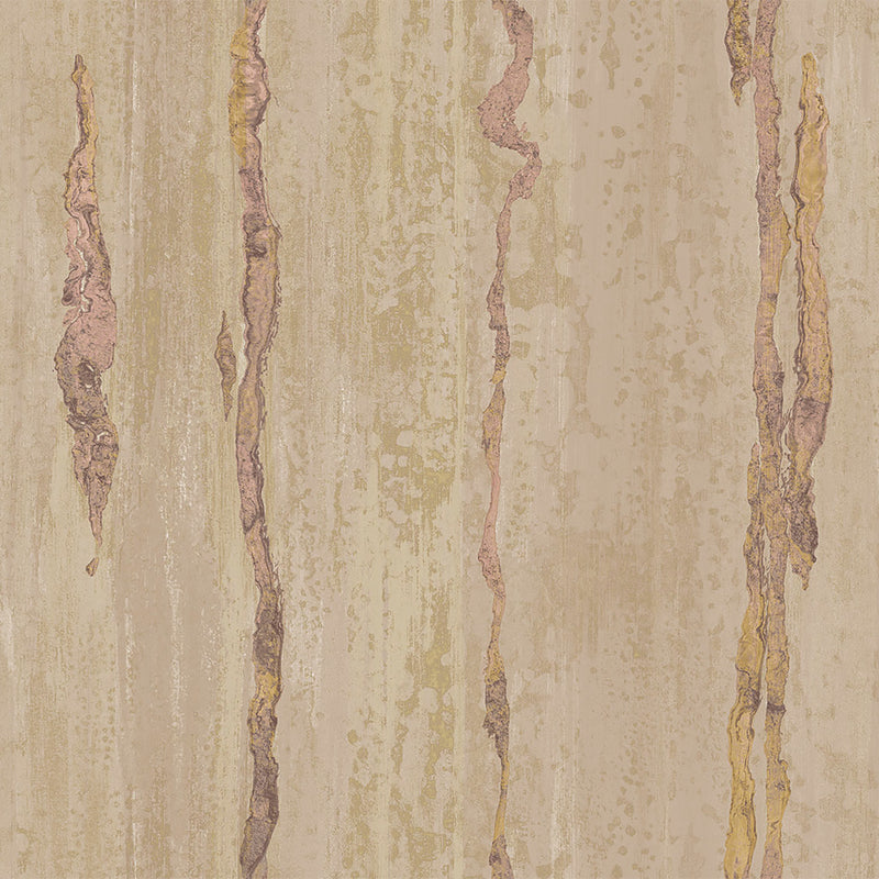 49363 Verticale Stratum Gold Wallpaper By Galerie