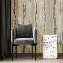 49365 Verticale Stratum Beige Wallpaper By Galerie