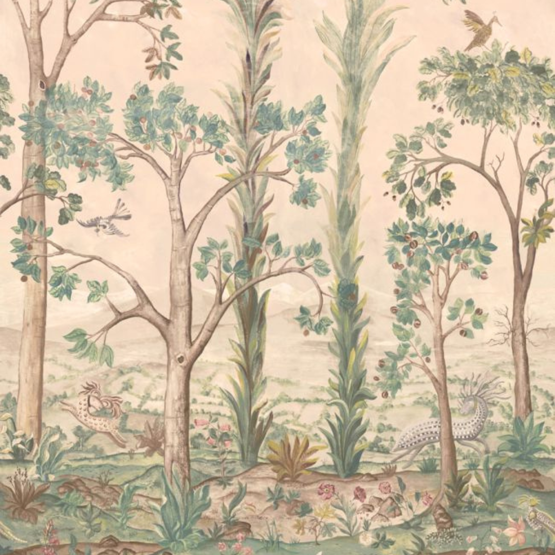 BW45141/3 Tall Trees Kit Kemp Wallpaper By GP & J Baker