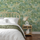 A78602 Blossom Tree Green Wallpaper by Grandeco