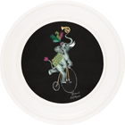 Balancing Act Elliot on Charcoal Black Framed Art Prints by Brand McKenzie