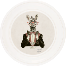 Happy Hour Marty on Chalk White Framed Art Prints by Brand McKenzie