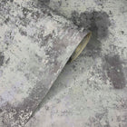 50103 Exposed Metallic Industrial Texture Dark Grey Wallpaper by WallpaperSales Exclusives