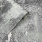 50104 Exposed Metallic Industrial Texture Grey Wallpaper by WallpaperSales Exclusives