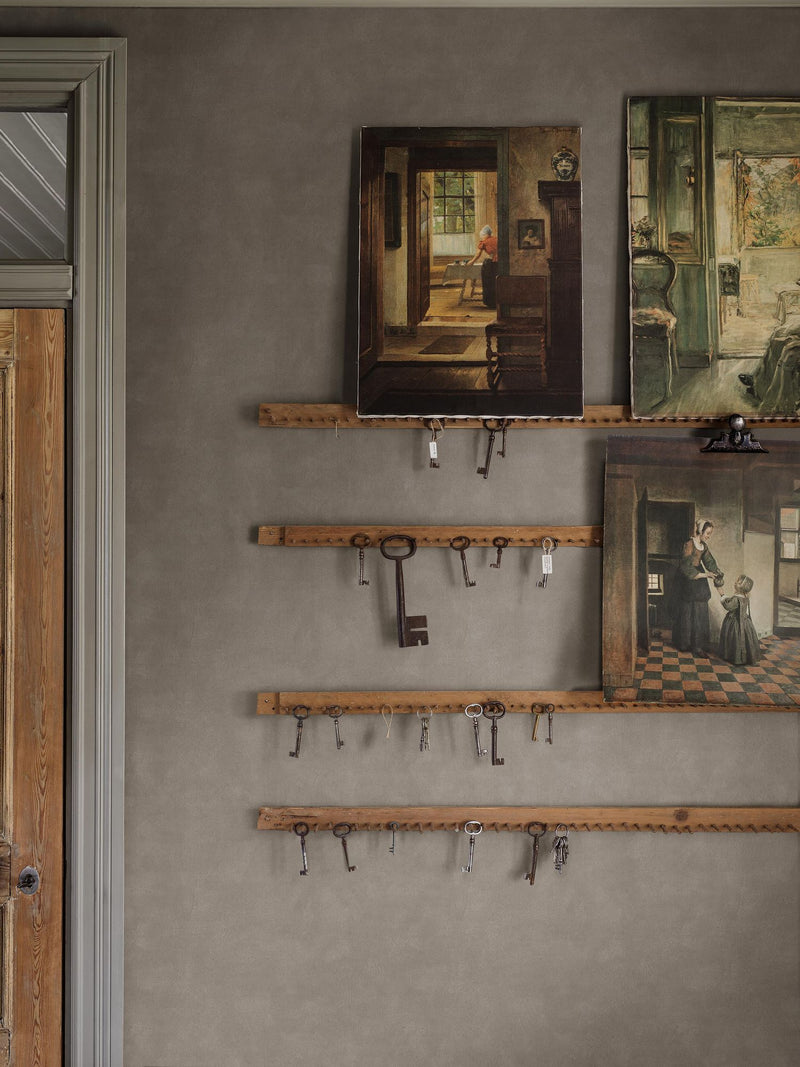 5059 Shades Flint Grey Wallpaper by Boråstapeter