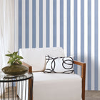 5060-1 Cronno Blue Essential Stripes Wallpaper by Galerie