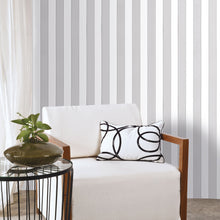 5060-2 Cronno Silver Grey Essential Stripes Wallpaper by Galerie