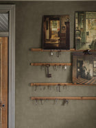 5072 Shades Peridot Green and Grey Wallpaper by Boråstapeter