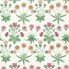 510005 Daisy Bedford Park Strawberry Fields Wallpaper by Morris & Co