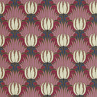 510030 Tulip & Bird Bedford Park Amaranth & Blush Wallpaper by Morris & Co