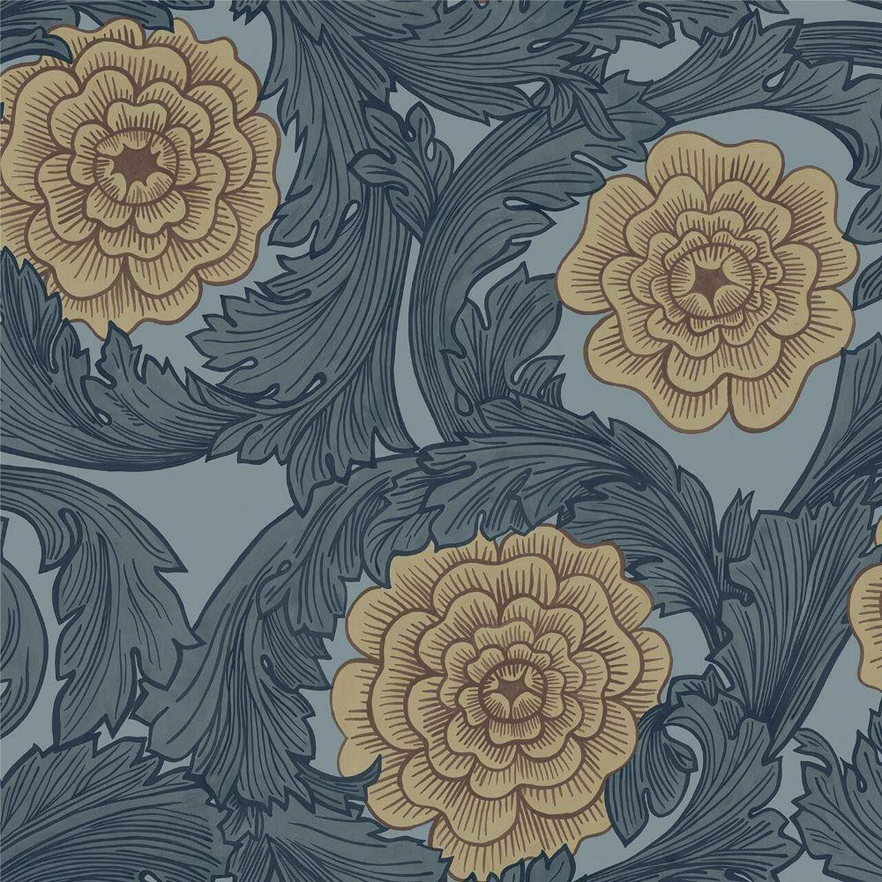 51010 Blomstermala Wallpaper By Galerie