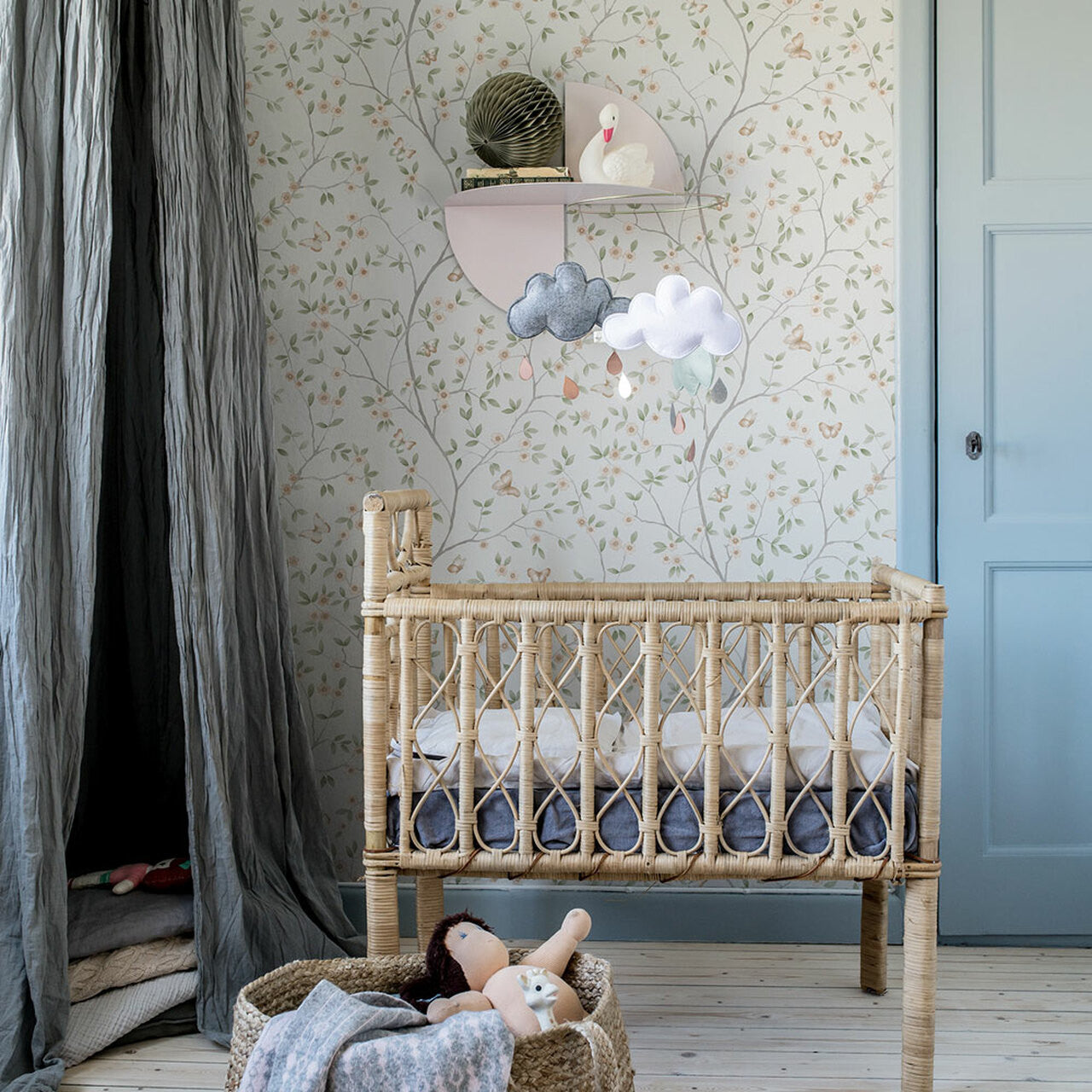 51025 Blomstermala Wallpaper By Galerie