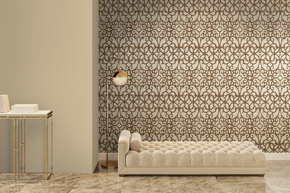 51207 Sand Beige Pluto Universe Wallpaper By Hohenberger