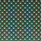 520013 Tulip & Bird Bedford Park Goblin Green & Raven Fabric by Morris & Co