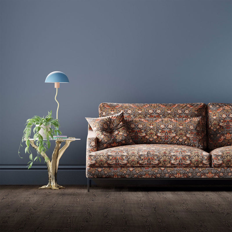 520016 Strawberry Thief Bedford Park Old Fashioned Fabric by Morris & Co