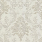 526257 Bellini Damask Silver and Gold Wallpaper by Rasch