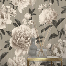 526875 Big Bloom Valentina Monotone Wallpaper By Vasari The Design Library