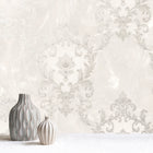 534375 Sienna Damask Pearl Wallpaper by Rasch