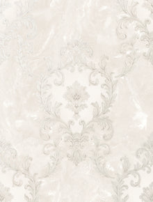 534375 Sienna Damask Pearl Wallpaper by Rasch