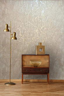 538120 Enzo Marble Taupe Wallpaper by Rasch