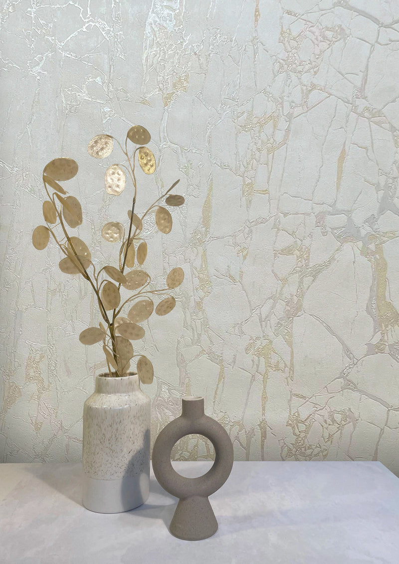 538137 Enzo Marble Ivory Wallpaper by Rasch