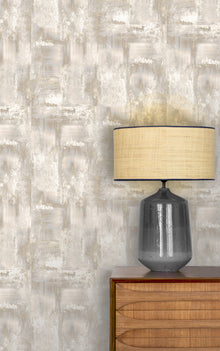 538526 Solara Taupe Verona Wallpaper by Rasch