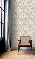 538526 Solara Taupe Verona Wallpaper by Rasch
