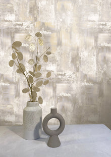 538526 Solara Taupe Verona Wallpaper by Rasch