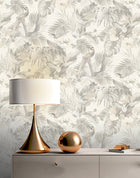 539080 Paradise Birds Neutral Vasari Wallpaper by Rasch
