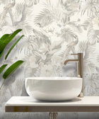 539080 Paradise Birds Neutral Vasari Wallpaper by Rasch