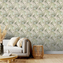 539561 Paradise Palm Green Vasari Wallpaper by Rasch