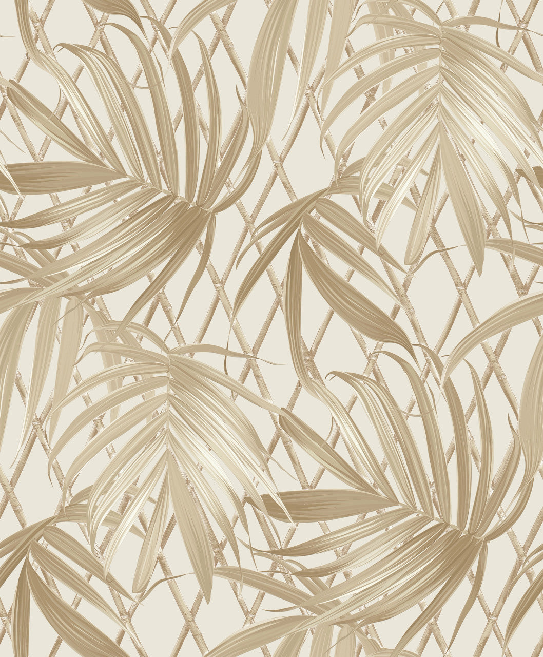 539578 Paradise Palm Gold Vasari Wallpaper by Rasch