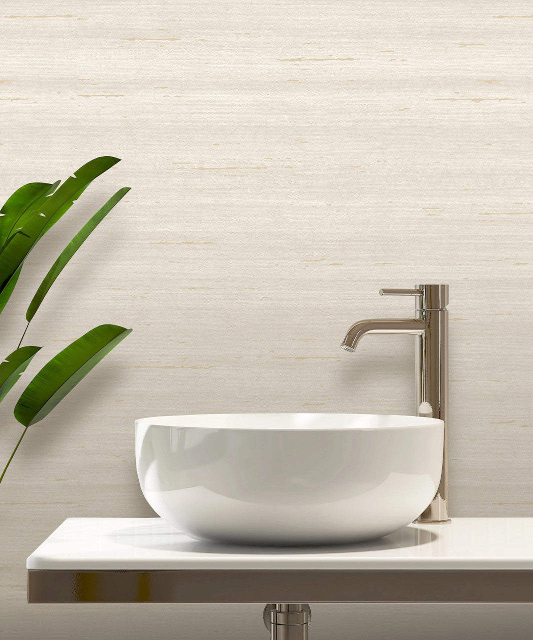 539677 Paradise Silk Cream Vasari Wallpaper by Rasch