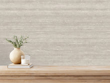 539684 Paradise Silk Taupe Vasari Wallpaper by Rasch