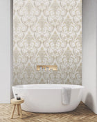 539769 Sonata Damask Gold Wallpaper by Rasch