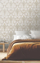 539769 Sonata Damask Gold Wallpaper by Rasch