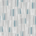 5470 Retro Blue and Grey Alla Tiders Hus Wallpaper by Boråstapeter