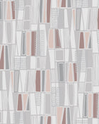 5471 Retro Light Pink and Grey Alla Tiders Hus Wallpaper by Boråstapeter