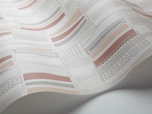 5471 Retro Light Pink and Grey Alla Tiders Hus Wallpaper by Boråstapeter