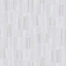 5472 Retro Light Beige and White Alla Tiders Hus Wallpaper by Boråstapeter