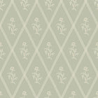 5508 Signe Swedish Grace Green Wallpaper by Borastapeter
