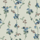 5509 Vera Swedish Grace Blue Wallpaper by Borastapeter